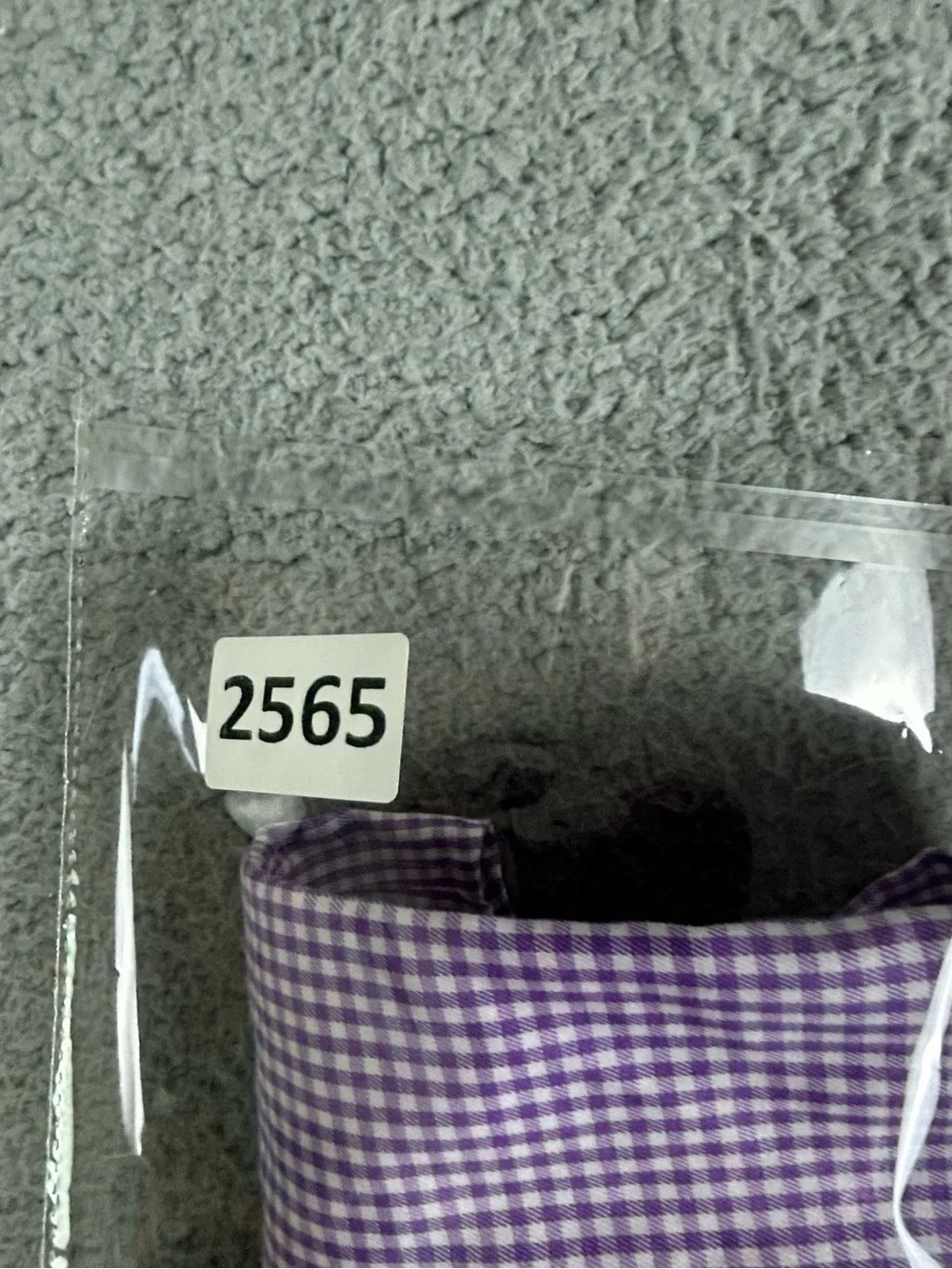 Peter Millar Men's Lavender Check Long-Sleeve Button-Up Shirt size L
